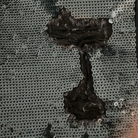 Neon Blonde x Free People The Lover Mid Rise Sequin Embellished Straight Leg - Picture 11 of 12